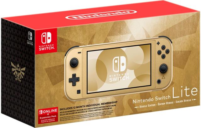 Nintendo Switch Lite Handheld Gaming Console 32GB in Animal Crossing: New Horizons Timmy & Tommy Aloha Edition
