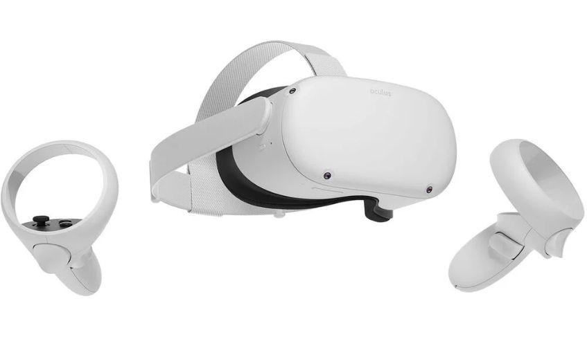Oculus  Quest 2 Advanced All-In-One VR Headset - 128GB - White - Good