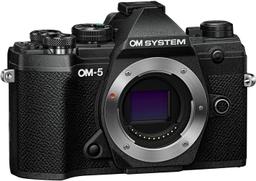 OM System OM-5 Mirrorless Camera (1st Gen) - Black