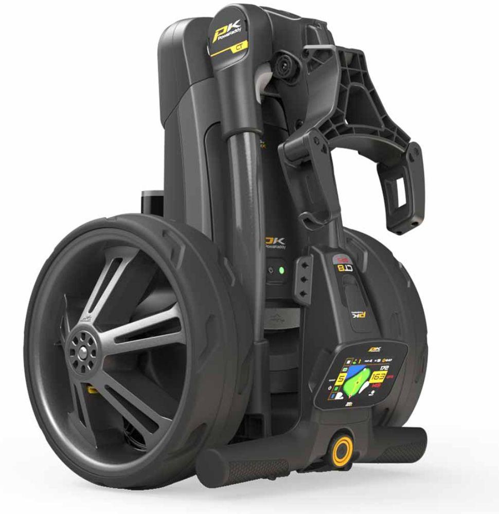 PowaKaddy  CT8 GPS Electric Trolley - Gun Metal - Excellent