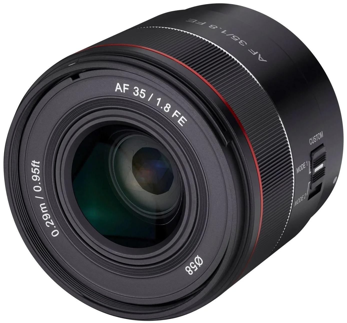 Rokinon  AF 35mm f/1.8 FE Lens for Sony E Mount - Black - Excellent