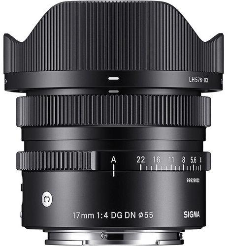 Sigma  17mm F4 DG DN Lens for Sony E - Black - Excellent
