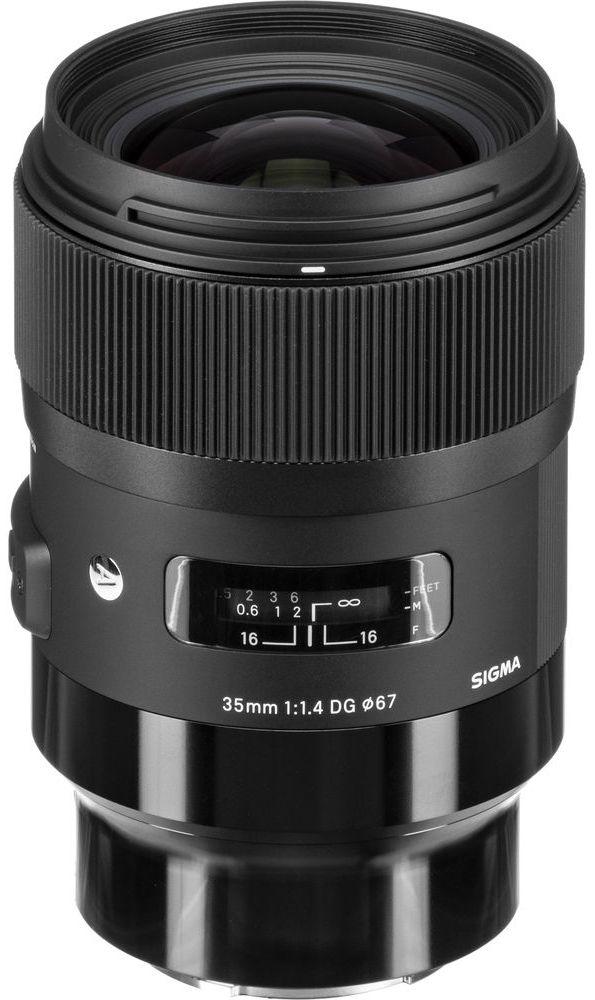 Sigma  35mm F1.4 DG HSM Art Lens for Sony E - Black - Excellent