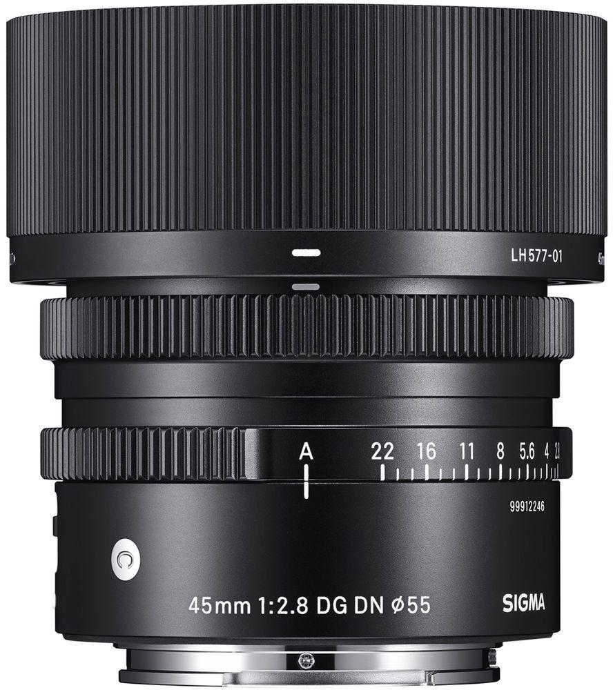 Sigma  45mm F2.8 DG DN Contemporary Lens for Leica L - Black - Excellent
