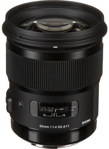 Sigma  50mm F1.4 DG HSM Art Lens for Canon EF - Black - Excellent