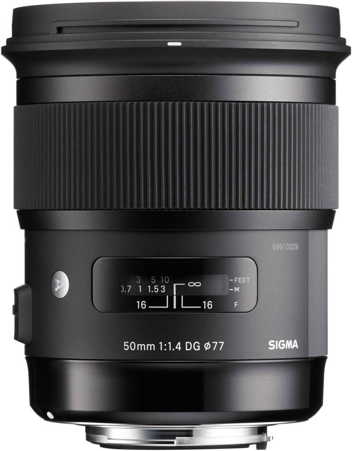 Sigma  50mm F1.4 DG HSM Art Lens for Sony E - Black - Excellent