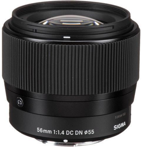 Sigma  56mm F1.4 DC DN Contemporary Lens for MFT-mount - Black - Excellent