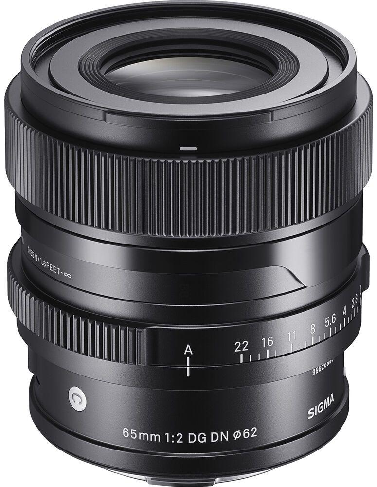 Sigma  65mm F2 DG DN Contemporary Lens for Sony E - Black - Excellent
