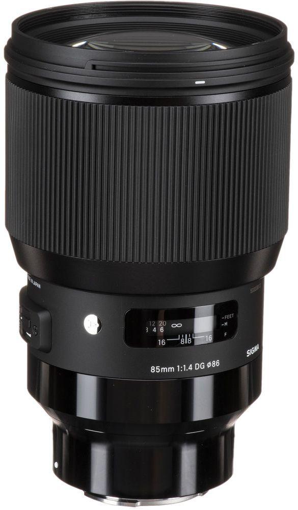 Sigma  85mm F1.4 DG HSM Art Lens for Sony E - Black - Excellent