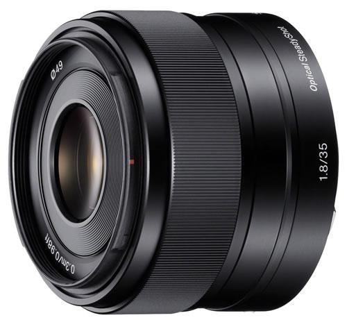 Sony  E 35mm F1.8 OSS Camera Lens (SEL35F18) - Black - Excellent