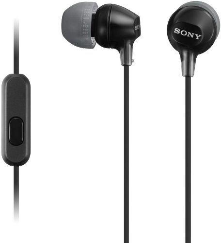 Sony  MDR-EX15 In-Ear Lightweight Headphones - Black - Excellent