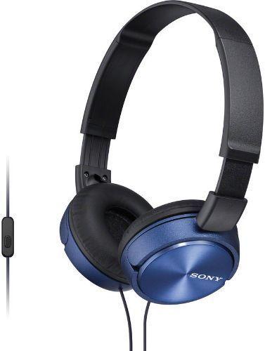 Sony  MDR-ZX310AP Wired On-Ear Folding Headphones - Blue - Excellent