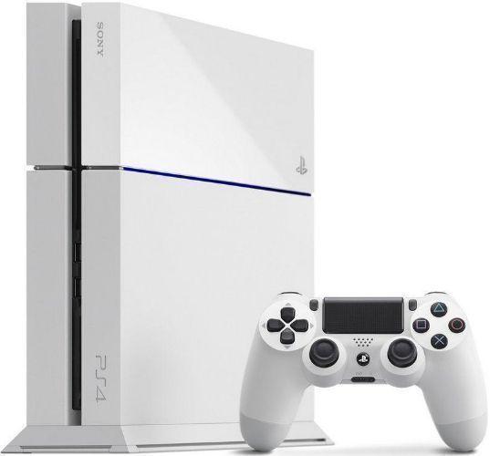 Sony  PlayStation 4 Gaming Console - Glacier White - Excellent