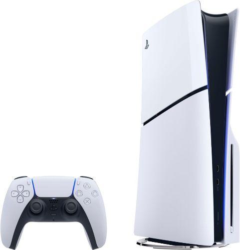 Sony  PlayStation 5 Slim Gaming Console (Disc Edition) - 1TB - White - Premium