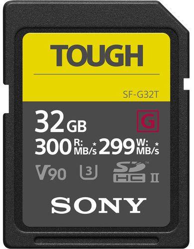 Sony  SF-G Series Tough UHS-II SD Memory Card - 32GB - Black - Brand New