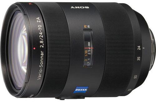 Sony  Vario-Sonnar T* 24-70mm f/2.8 ZA SSM Lens A-Mount - Black - Excellent