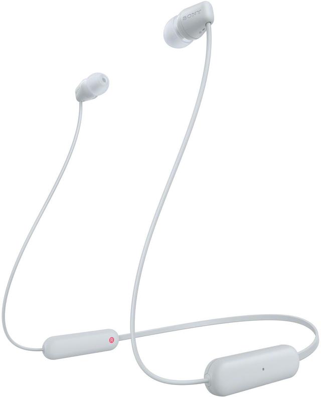 Sony WI-C100 Wireless In-Ear Headphones in White in Brand New condition
