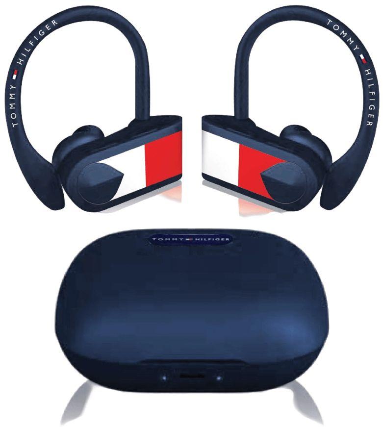 Tommy Hilfiger  Airsport Wireless Earbuds EP433-TH - Blue - Brand New