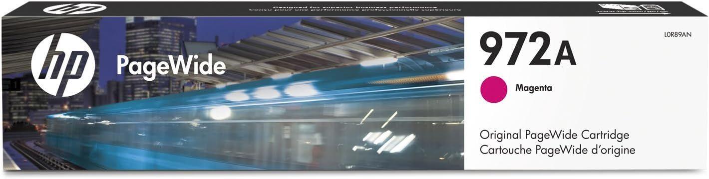 HP 972A Magenta Original PageWide Cartridge (L0R89AN)